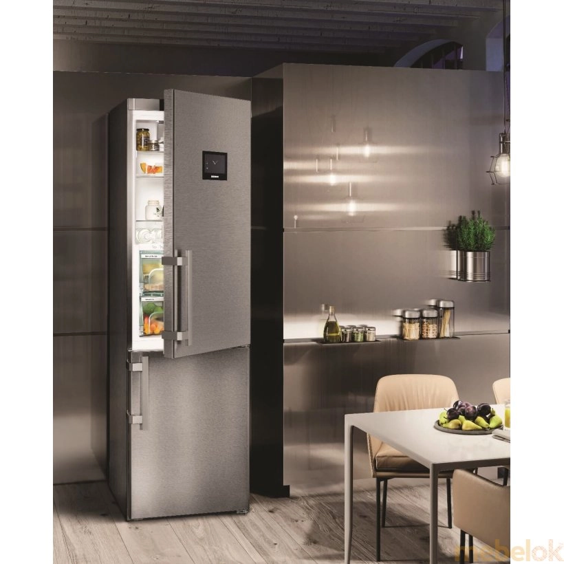 холодильник с видом в обстановке (Холодильник Liebherr CBNPes 4878)
