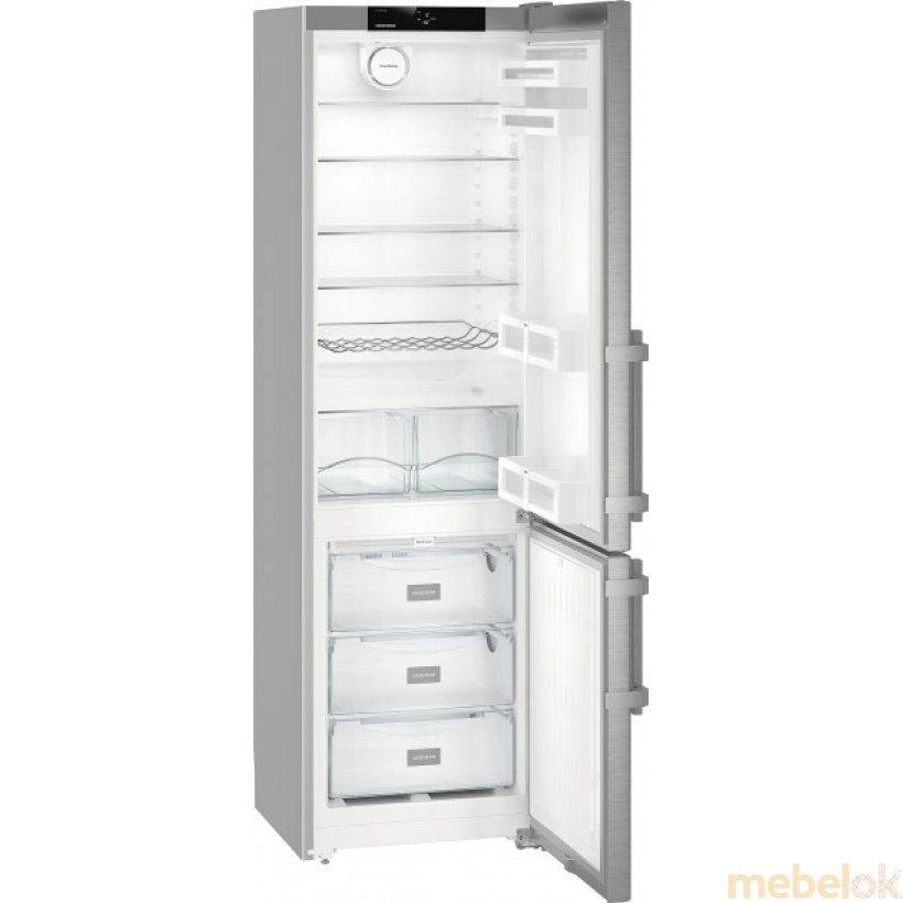 холодильник с видом в обстановке (Холодильник Liebherr CNef 4015)