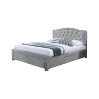 Полуторная кровать Electra 140x200 Серый