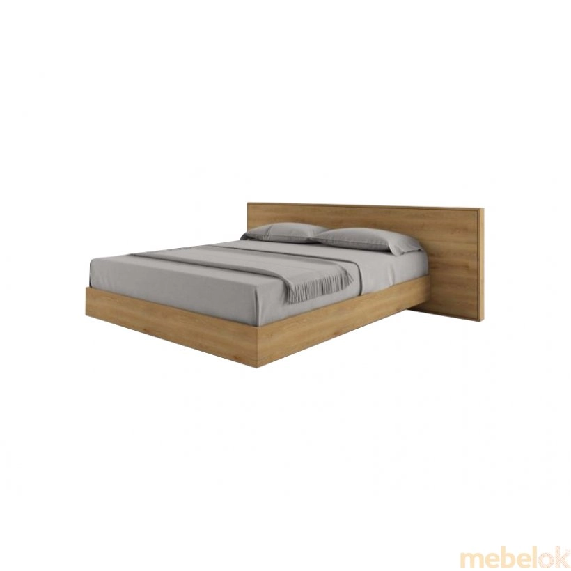 Ліжко SWB027 Фолкерк 160x200 Ясен без підйомного механізму