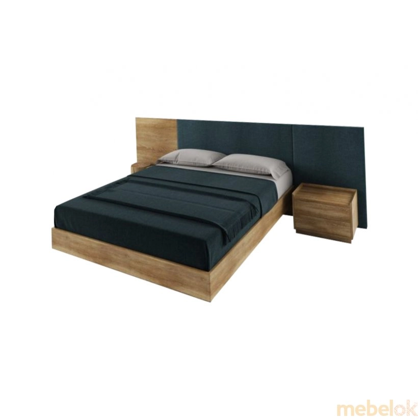 Ліжко SWB037 Ервін 180x200 Ясен без підйомного механізму