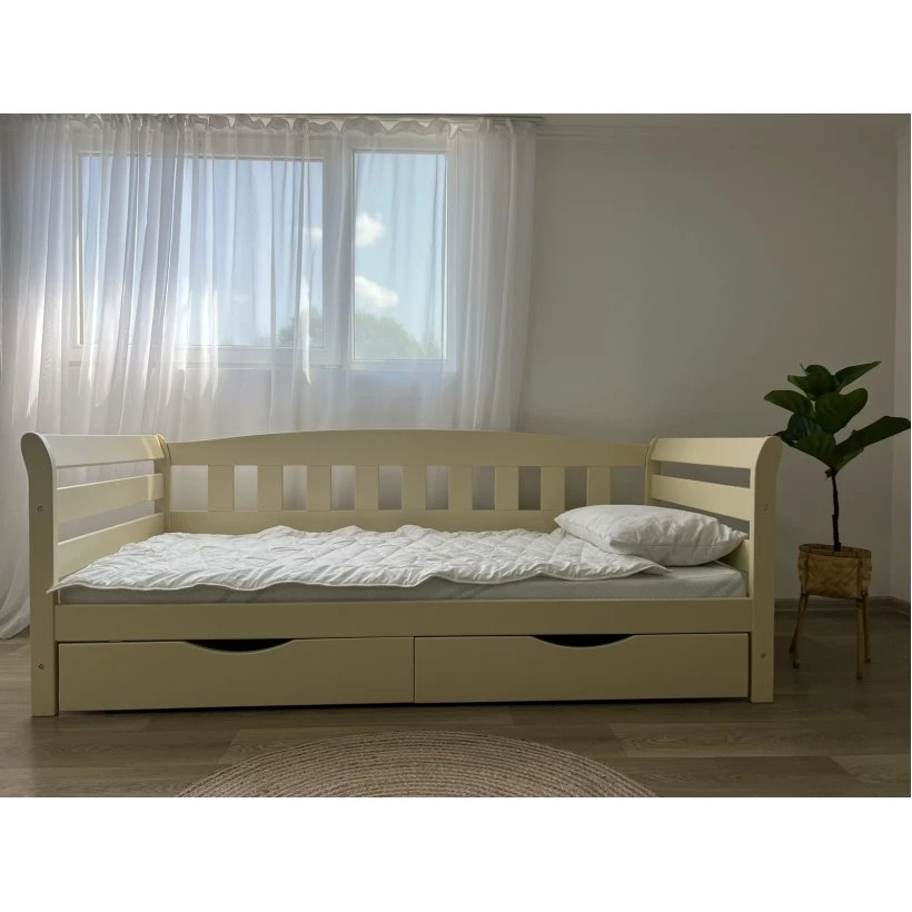 ліжко з виглядом в обстановці (Диван-кровать Тедди 90х164)