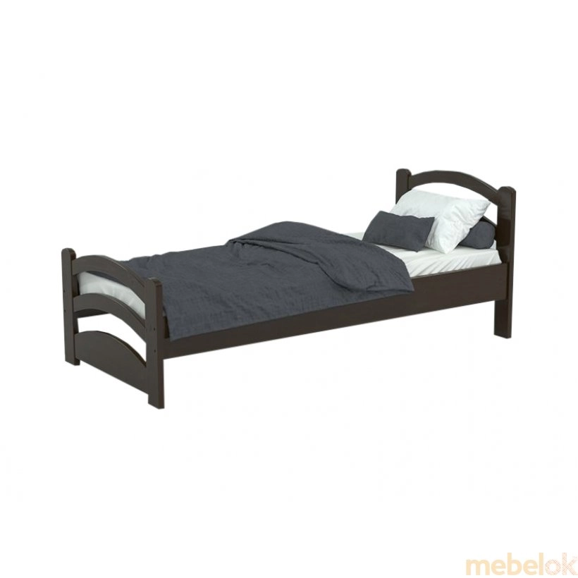 Ліжко Барні з масиву бука 90х200