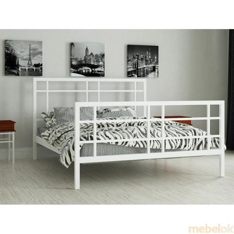 ліжко з виглядом в обстановці (Кровать Дейзи 80х200)