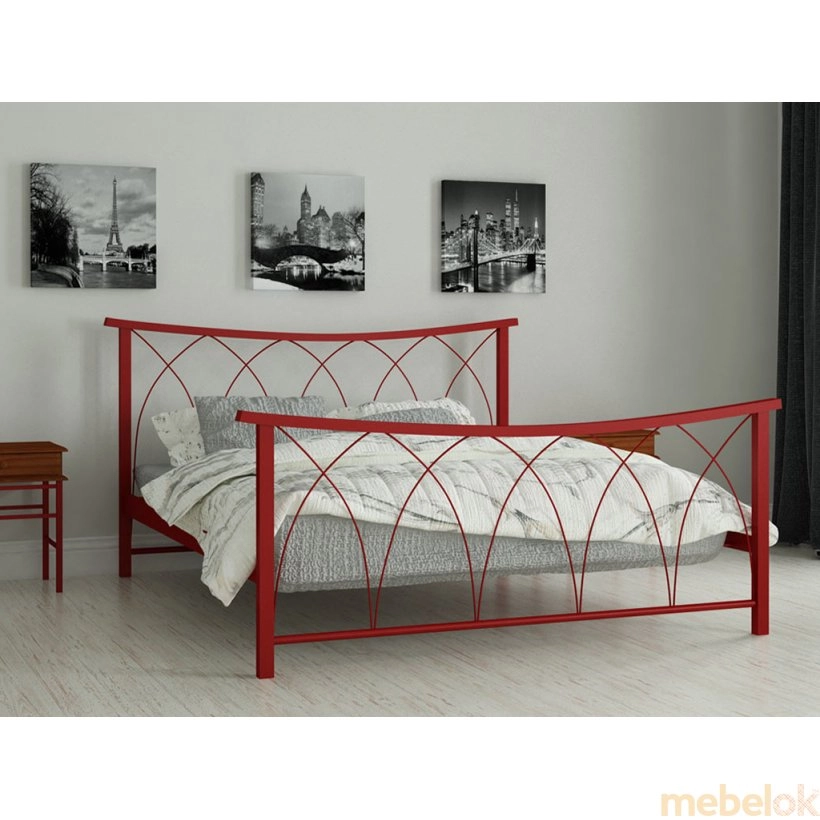 Кровать Кира  140х200 від фабрики Мадера (Madera)