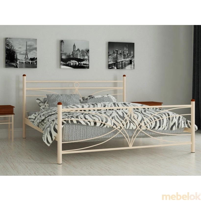 Кровать Тиффани 180х190 від фабрики Мадера (Madera)