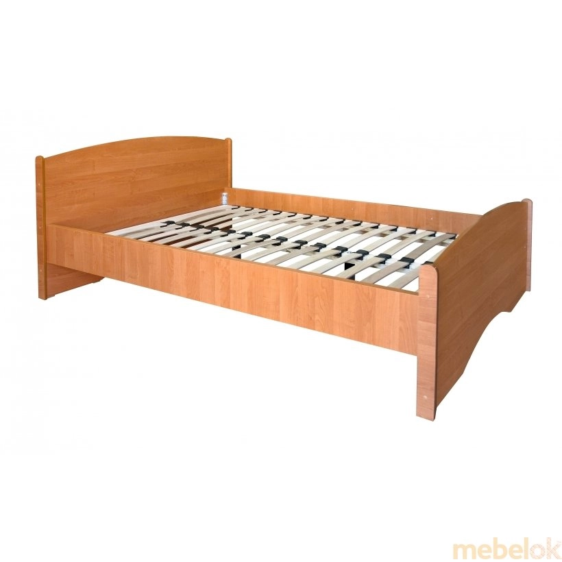 Ліжко Нега дерев'яний каркас 160x190 від фабрики Максі-МЕбель