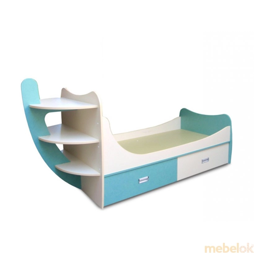 Кровать детская Кораблик 70x120