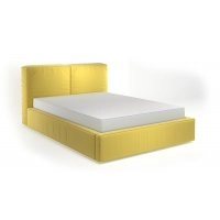 Кровать Cubic 140х200 028 желтый