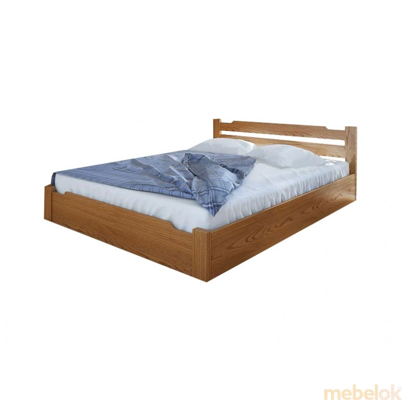 Кровать Сакура 90 с подъемным механизмом дуб