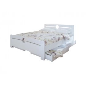 Кровать Авила 160 с ящиками ясень