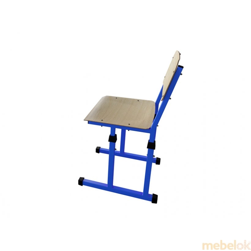 стілець з виглядом в обстановці (Стілець кольоровий чотири опори)