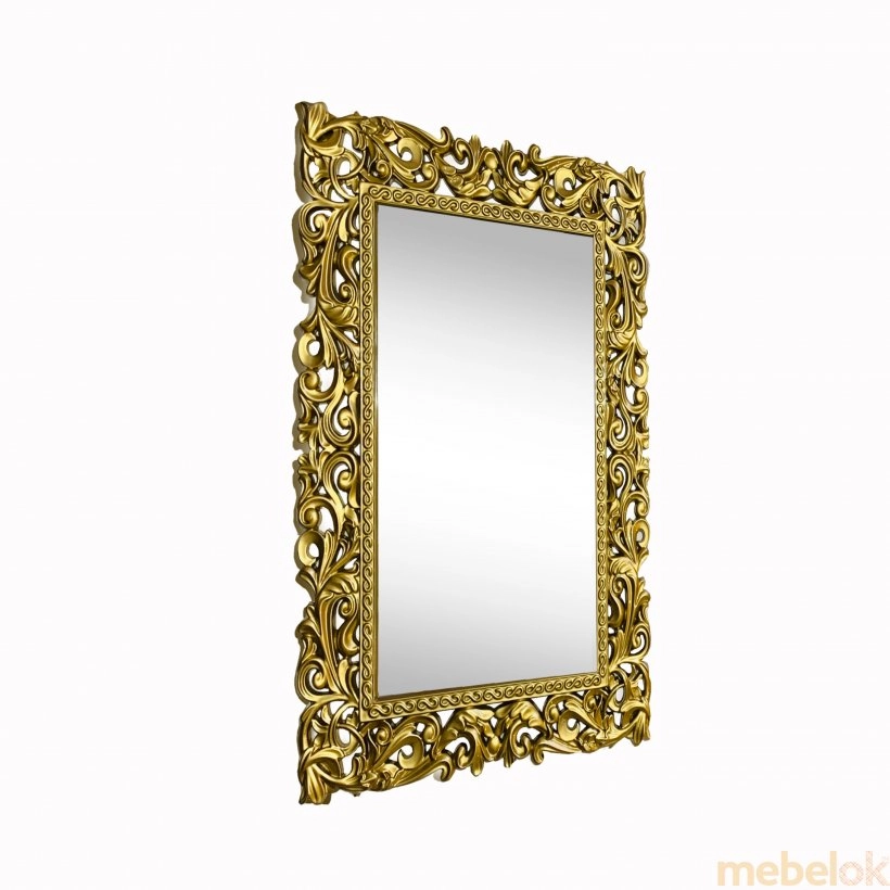 зеркало с видом в обстановке (Зеркало Пиония 120х100)