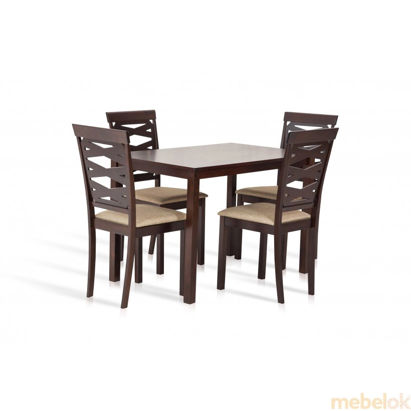 Комплект стіл і 4 стільці