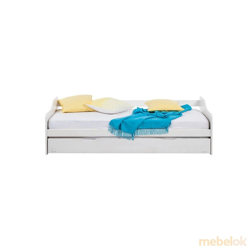 Кровать b024 80х190 с дополнительным спальным местом от фабрики Mobler (Моблер)