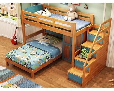 Как выбрать безопасную двухъярусную кровать для детей?