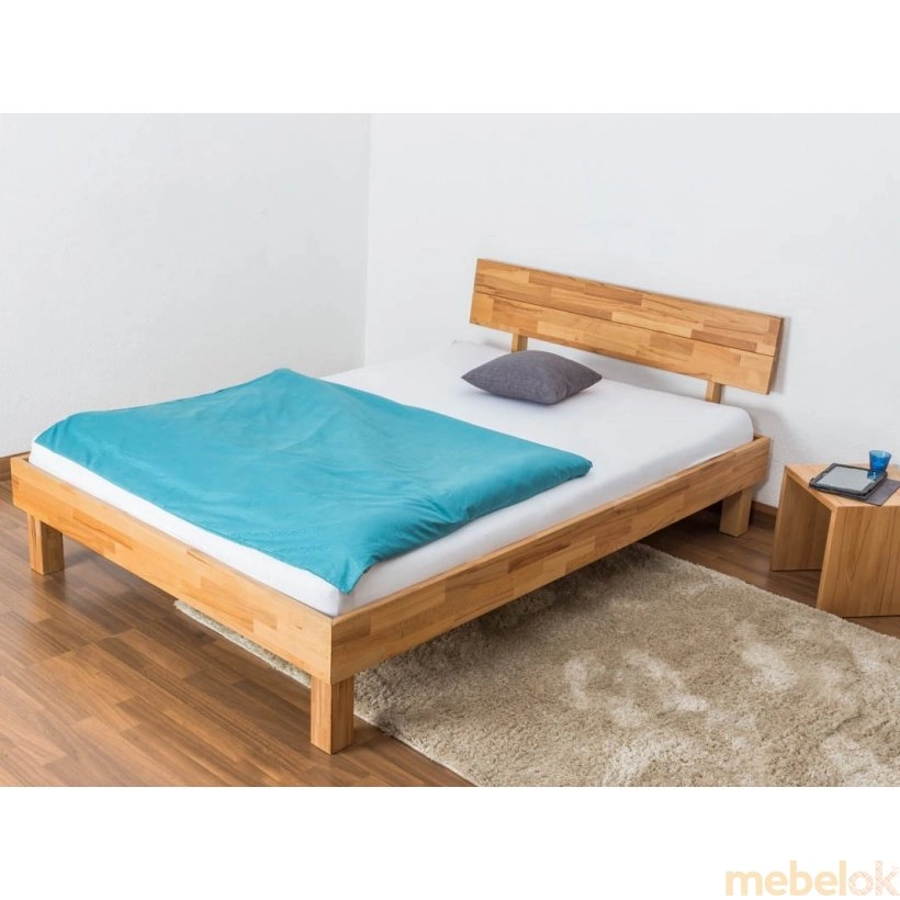 Полуторная кровать b 108 140х200 из массива бука
