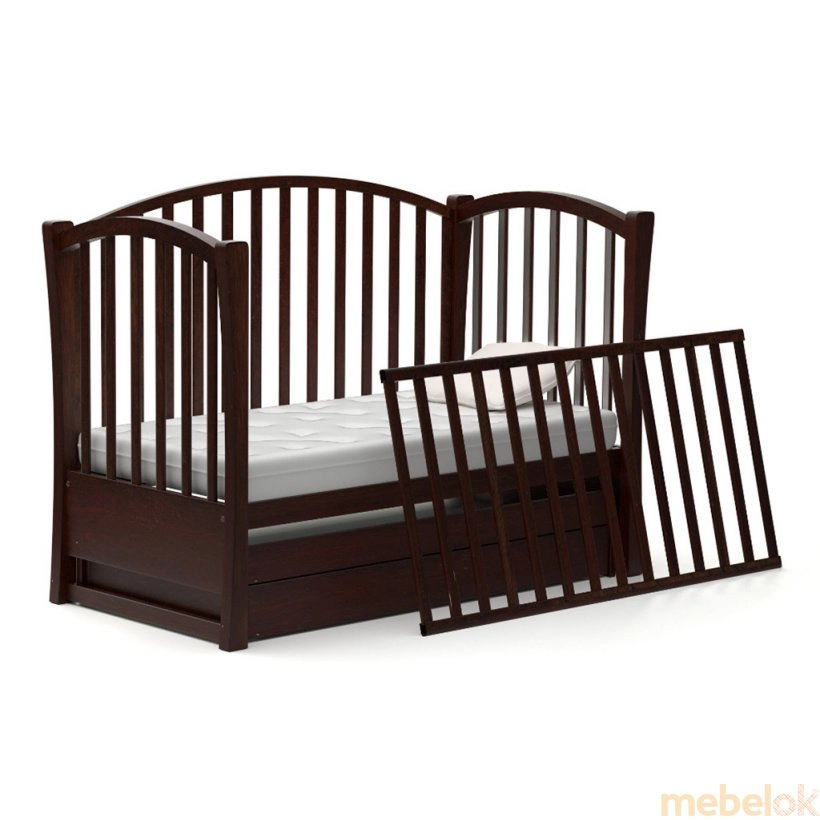 Кроватка-диванчик Модена 60х120 с маятниковым механизмом