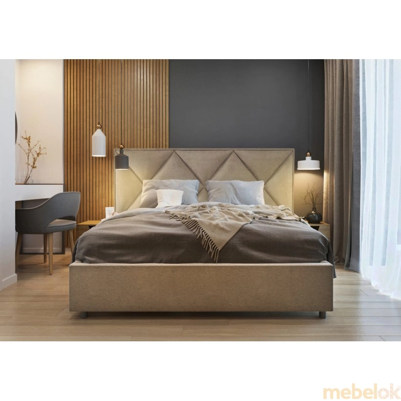 ліжко з виглядом в обстановці (Ліжко Паллада Стандарт 120x200)