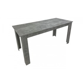 Обеденый стол-трансформер Грон дуб бетон 120/160x65x76
