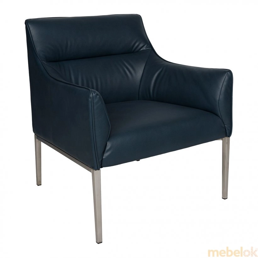Кресло - лаунж MERIDA темно-синий