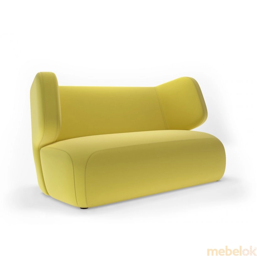 Двойной диван Loveseat sofa 028 желтый