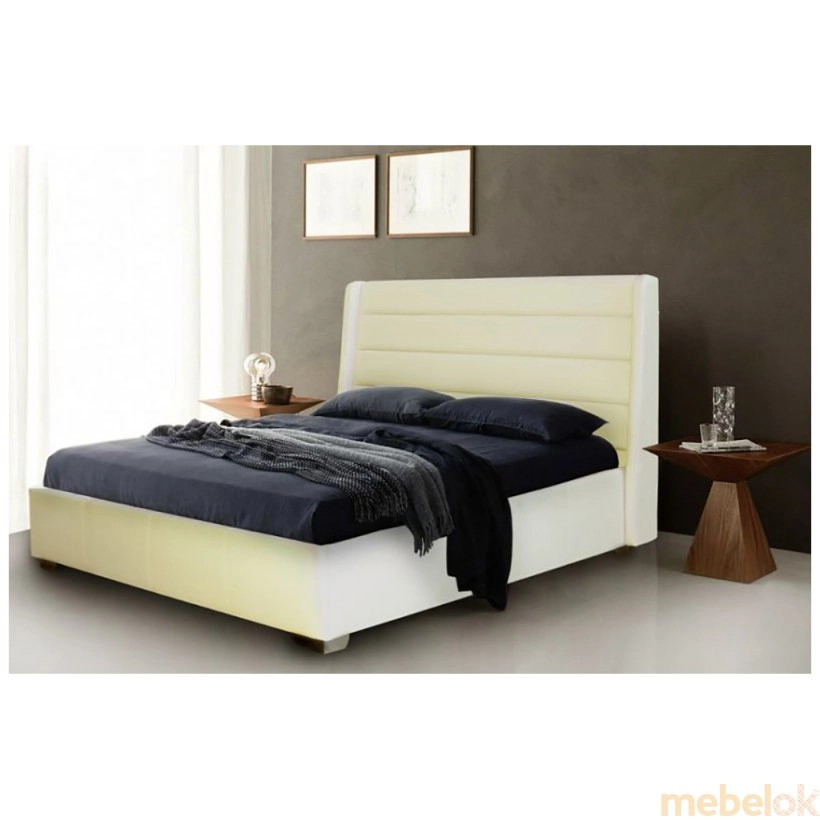 ліжко з виглядом в обстановці (Ліжко Римо з підйомним механізмом 180х200)