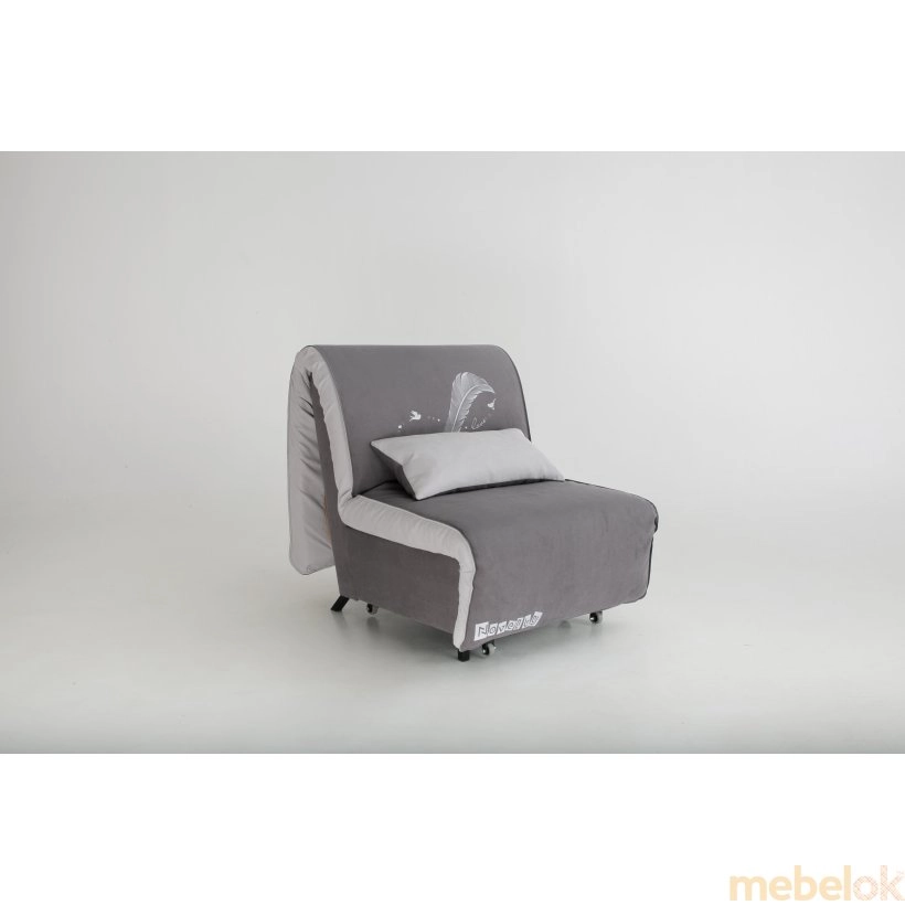 мягкое кресло с видом в обстановке (Кресло-кровать Smile 0,8 ППУ)