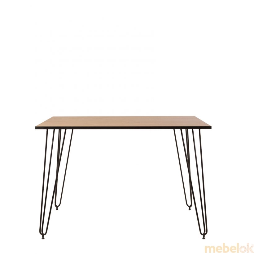 стіл з виглядом в обстановці (Стіл ALLER H18 CHROME 120x80)