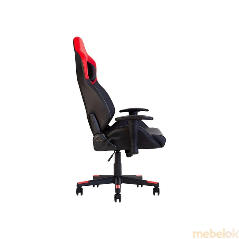 стул с видом в обстановке (Кресло для геймеров HEXTER MX R1D TILT PL70 01)