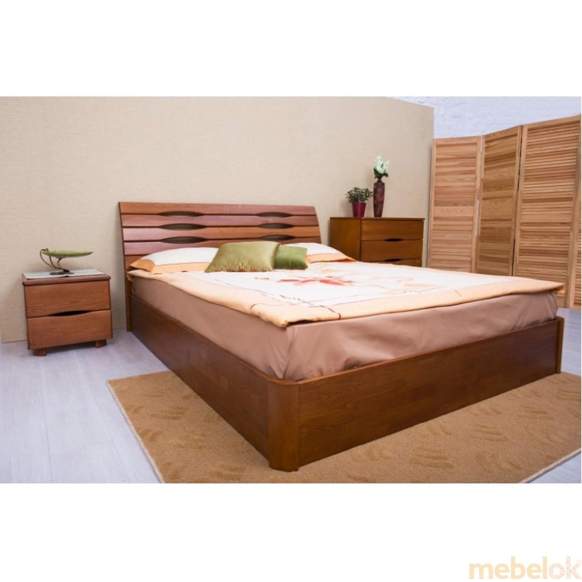 Кровать Марита V с подъемной рамой 180 от фабрики Олимп (Olimp)