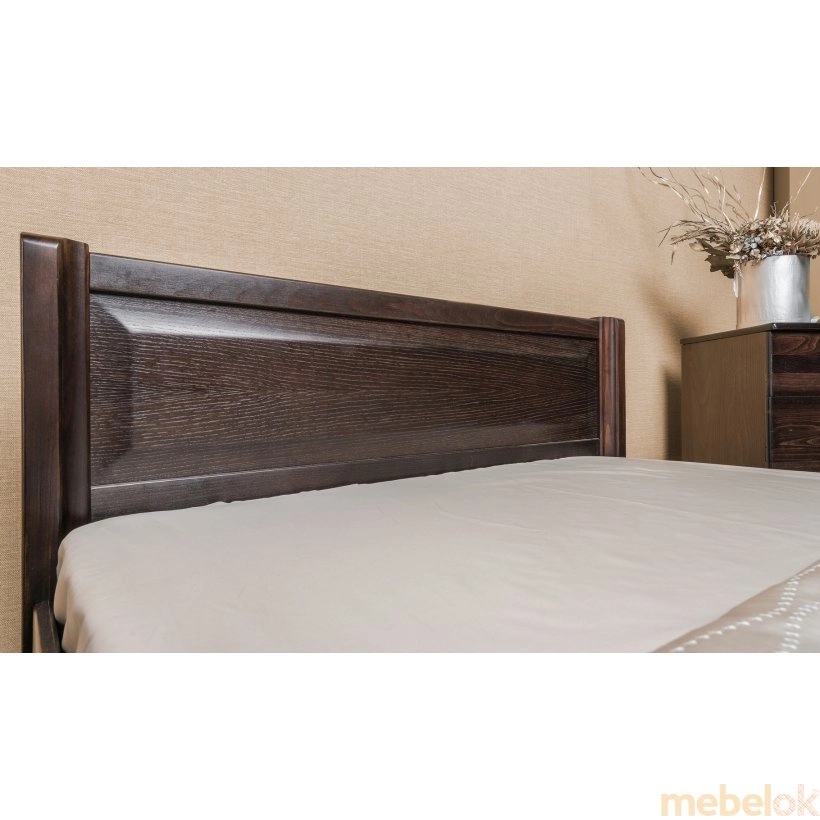 ліжко з виглядом в обстановці (Ліжко Марго фільонка з ящиками 160)