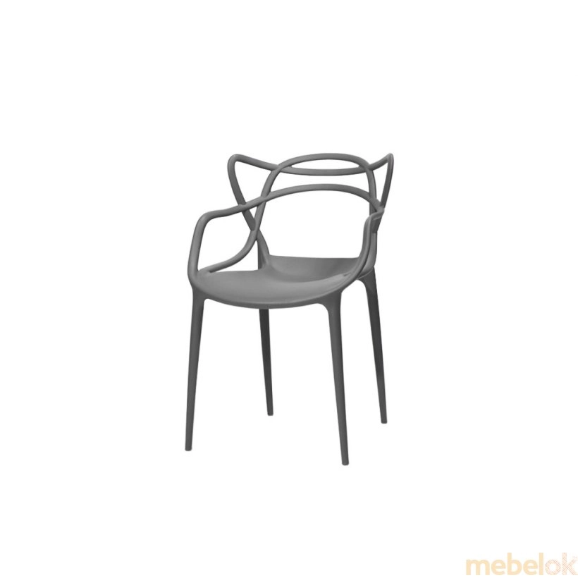 стілець з виглядом в обстановці (Стул Bari серый 21)