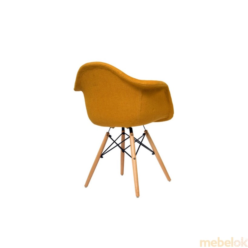 Кресло Leon Soft шерсть желтая W-4 от фабрики Onder Mebel (Ондер Мебель)