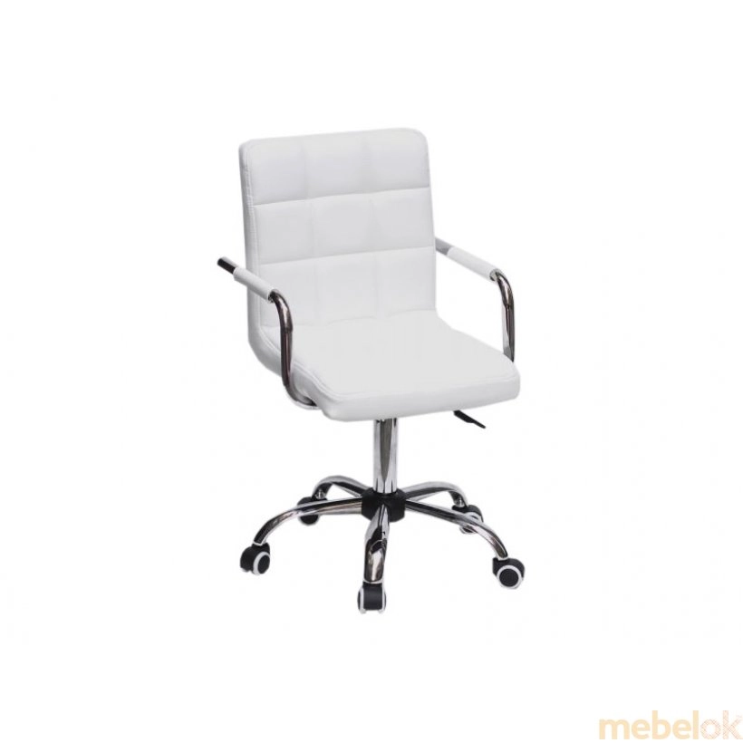 Кресло Augusto-ARM CH-Office экокожа белый