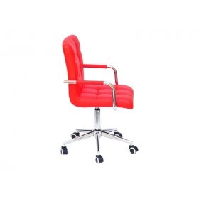 Кресло Augusto-ARM Modern Office экокожа Красный 1007