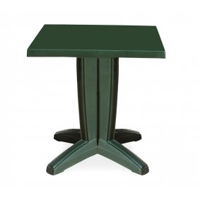 Пластиковий стіл Браво 70х70 зелений