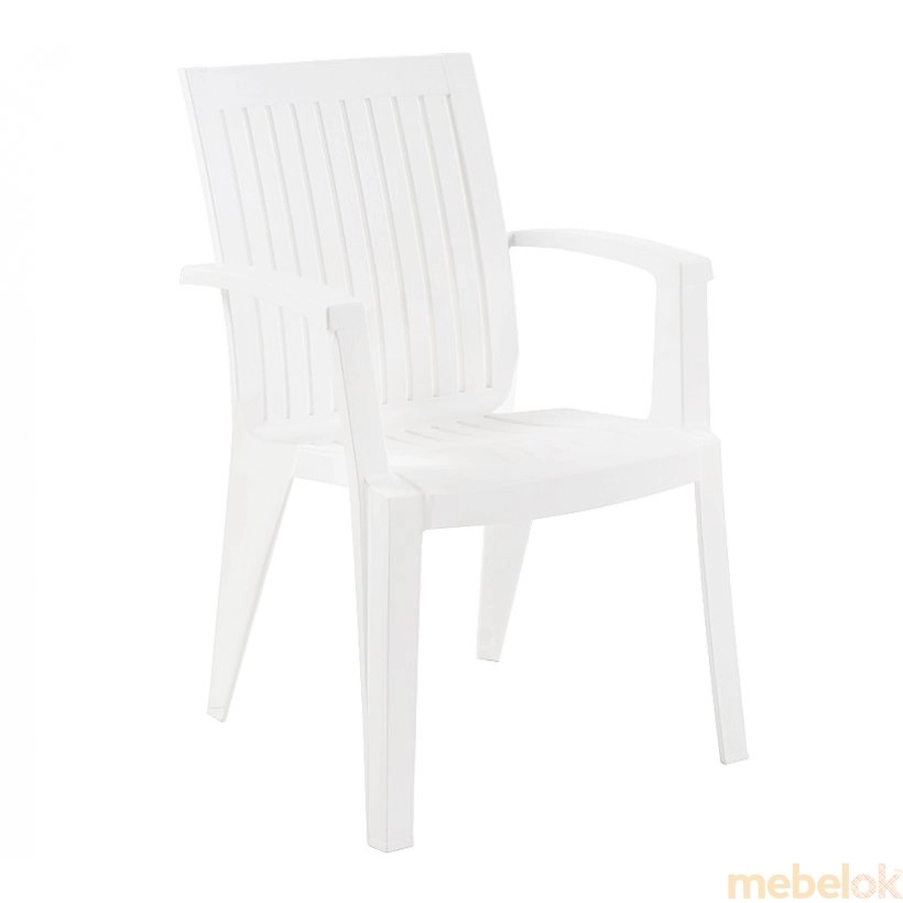 Кресло Ализе белое