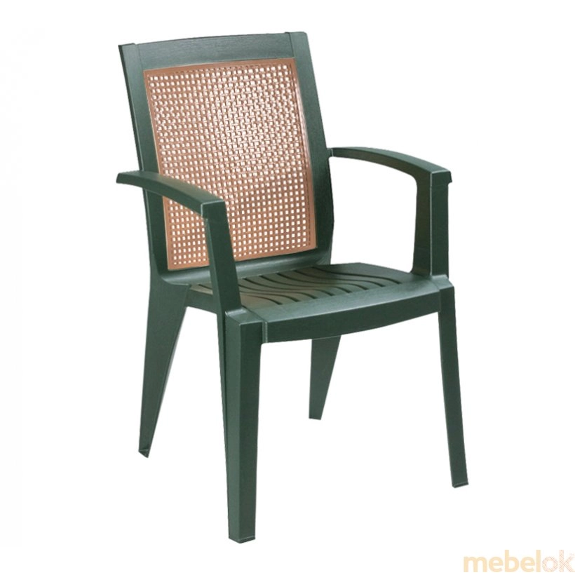 Кресло Сапфир зеленое