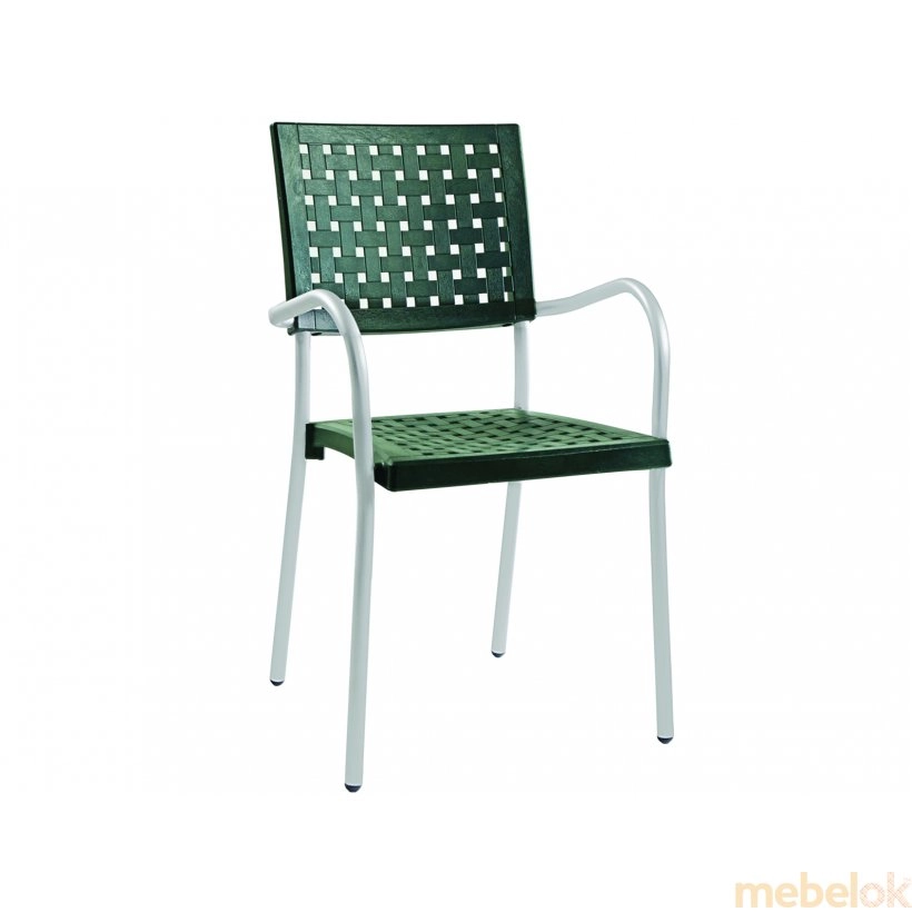 Кресло Karea темно-зеленое