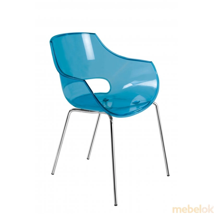 Кресло Opal синее