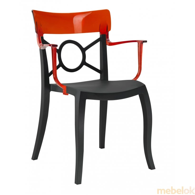 Кресло Opera-K красное с черным