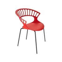 Кресло Tiara красный