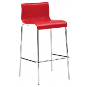 Барний стілець Icon-BDK червоний
