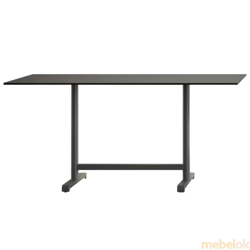 База стола Plus II 80x60x73 серо-коричневая
