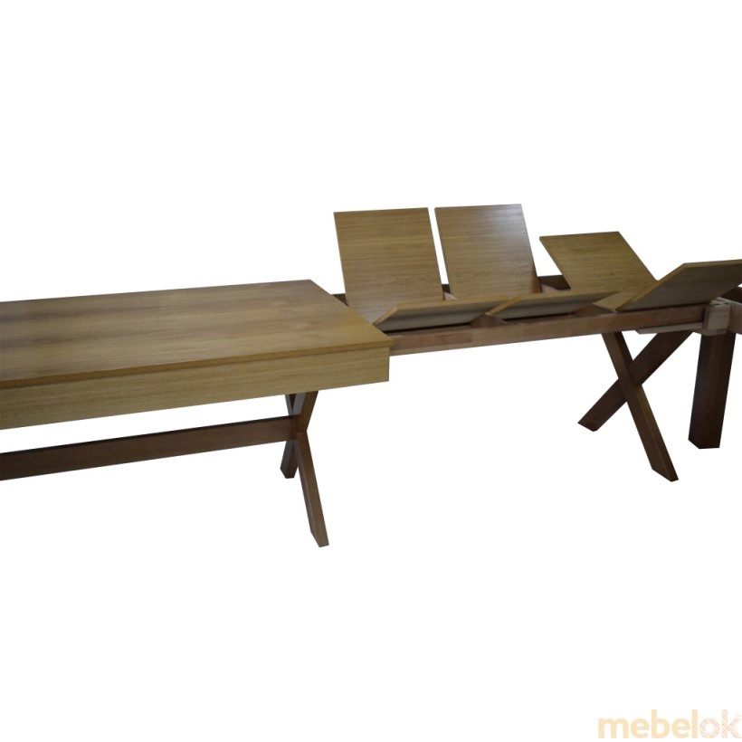 Стол Бридж 180х100(+40+40+40+40) от фабрики Mebel-Pavlik (Мебель-Павлик)