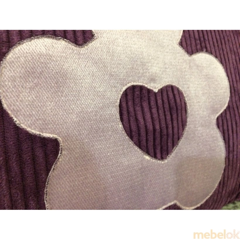 Декоративная подушка фиолетовая Медвежонок от фабрики PidVushko (ПідВушко)