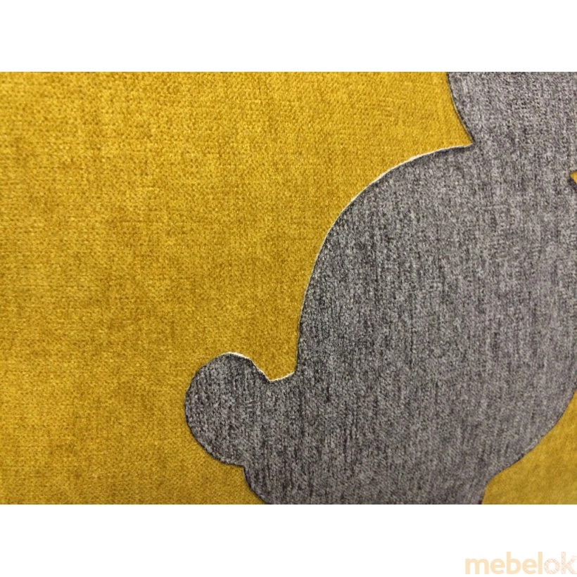 Декоративная подушка желтая Микки