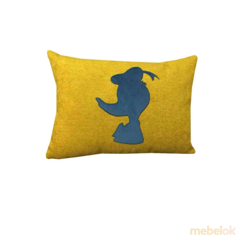 Декоративная подушка желтая Дональд Дак