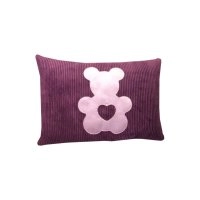 Декоративная подушка фиолетовая Медвежонок